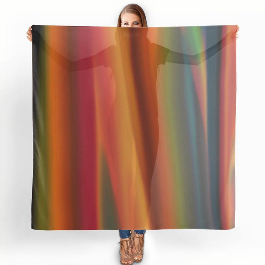 Sunset Sky Extra Large Sheer Chiffon Scarf - deb schlier studio