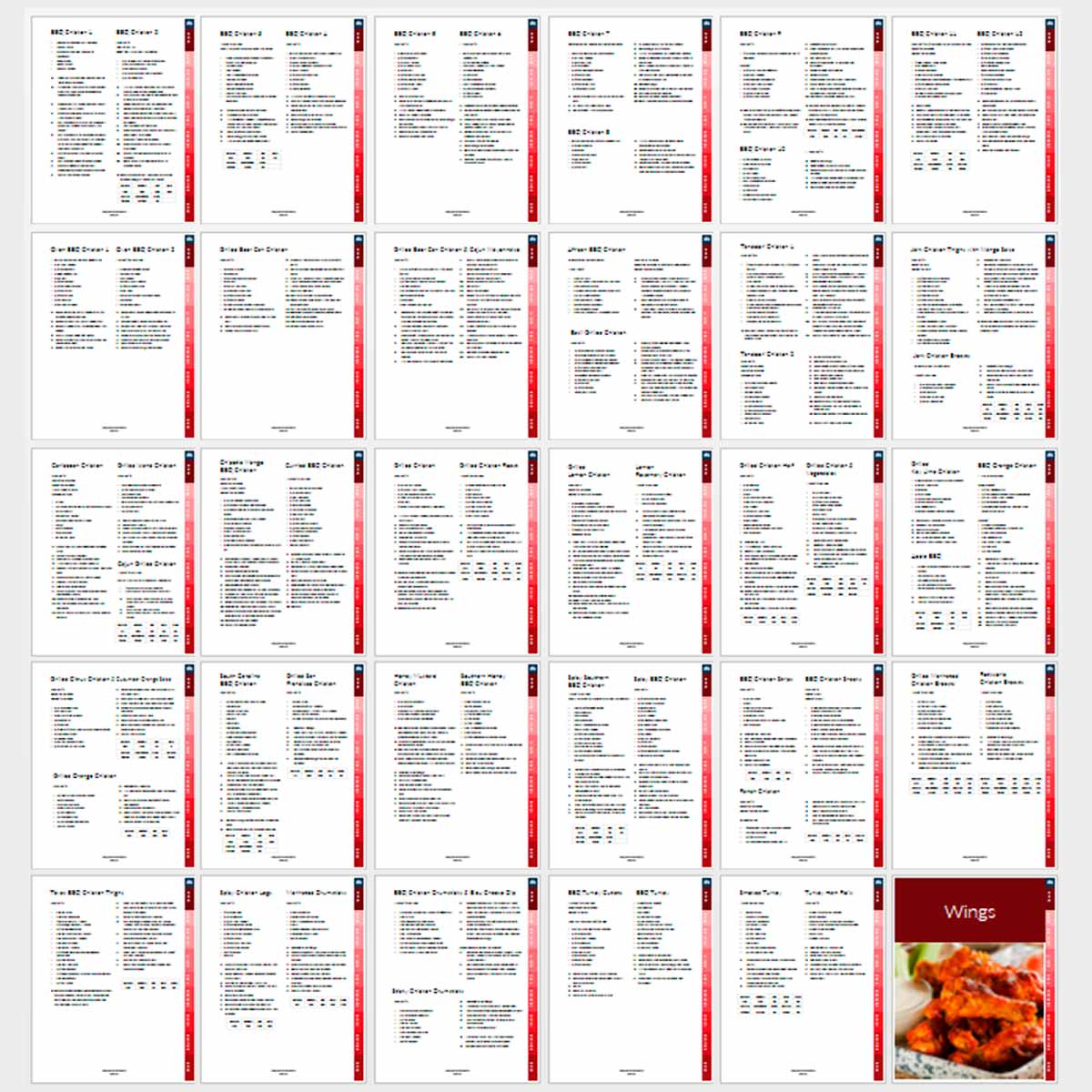 BBQ & Grilling Recipe Book - deb schlier studio