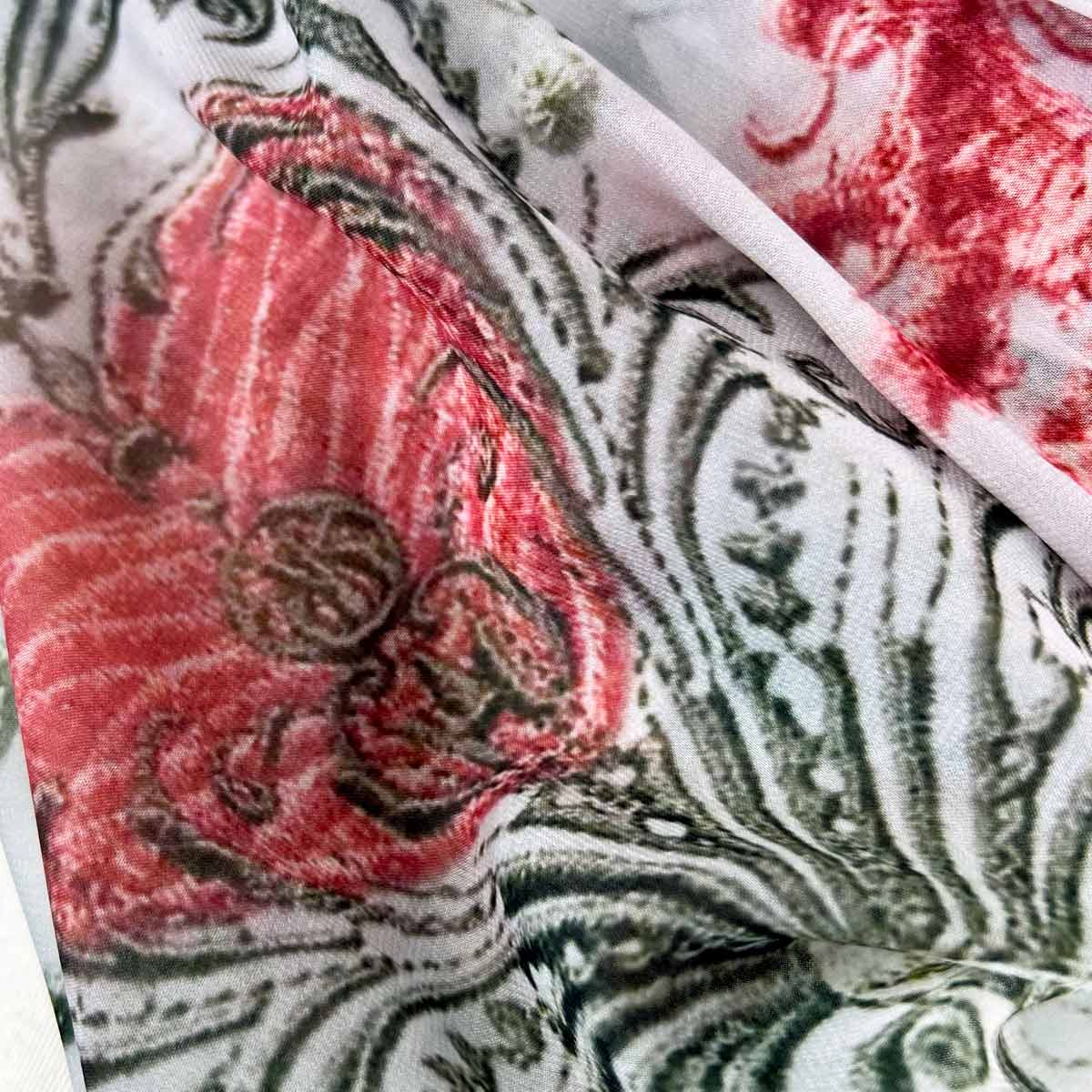 English Garden Large Sheer Chiffon Scarf - deb schlier studio