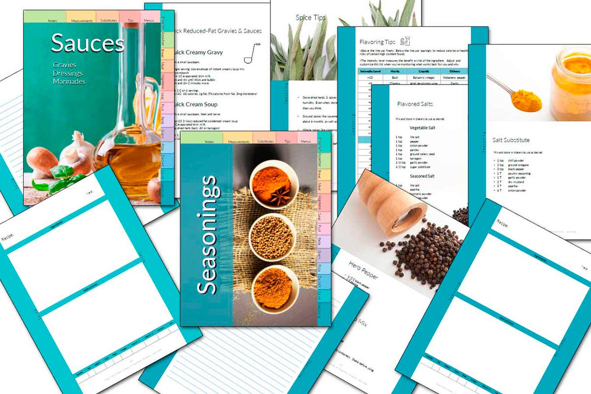 Culinary Classroom Recipe Scrapbook - deb schlier studio