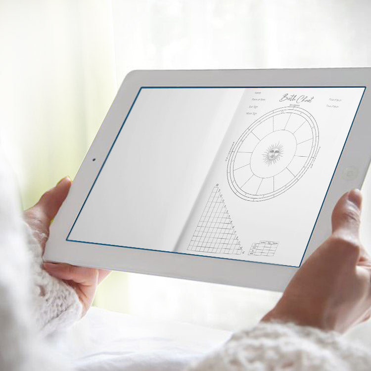 Astrologer’s BIG Workbook Printable Notebook - deb schlier studio