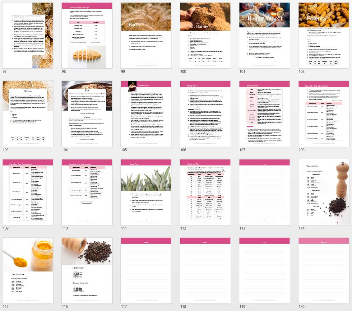 Home Chef’s Guide: Printable Book 1 - deb schlier studio