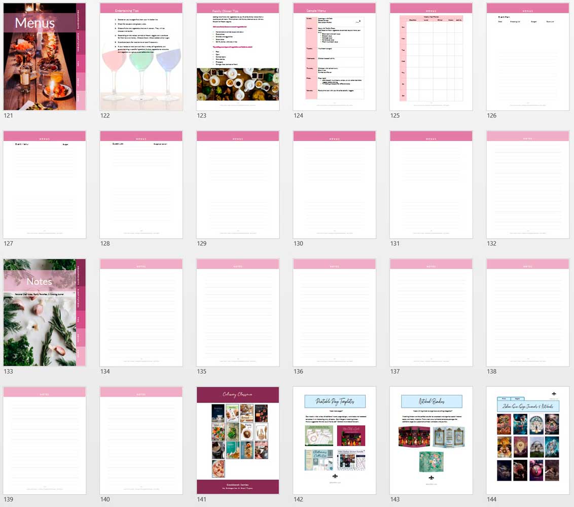 Home Chef’s Guide: Printable Book 1 - deb schlier studio