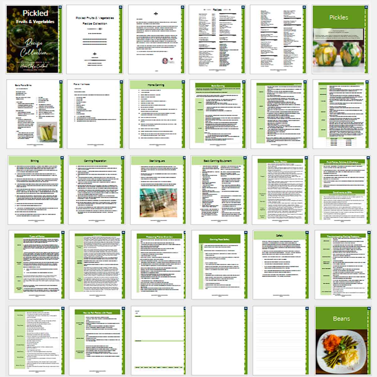 Pickles Recipe Book