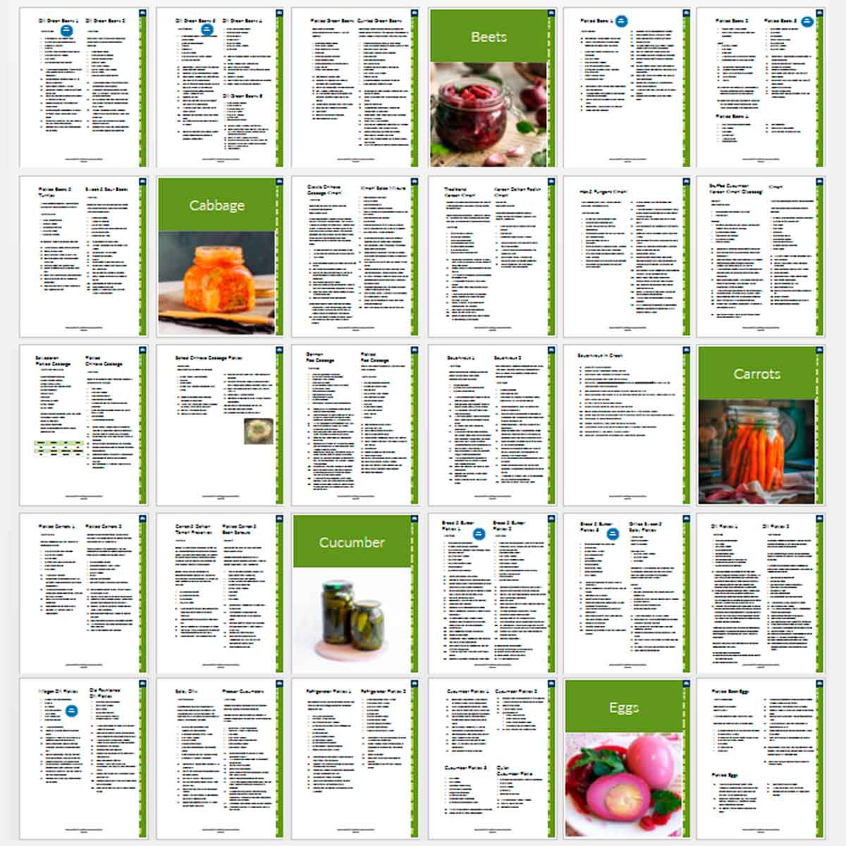 Pickles Recipe Book
