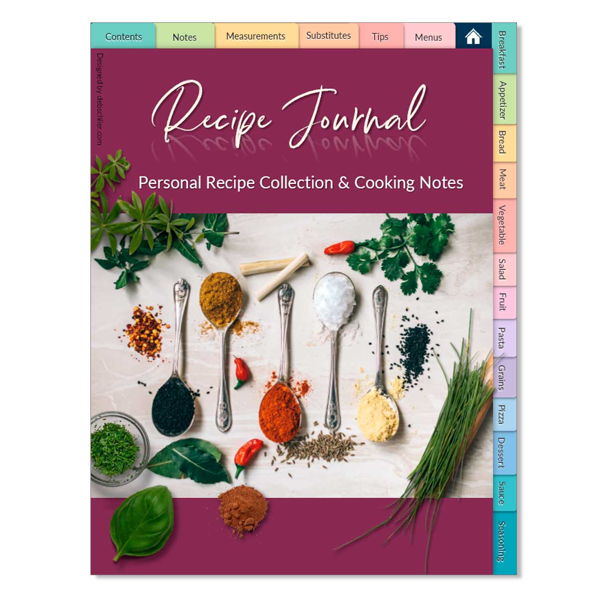 Home Chef’s Journal & Template Bundle - deb schlier studio