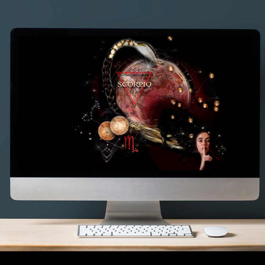 Scorpio Wallpaper - deb schlier studio