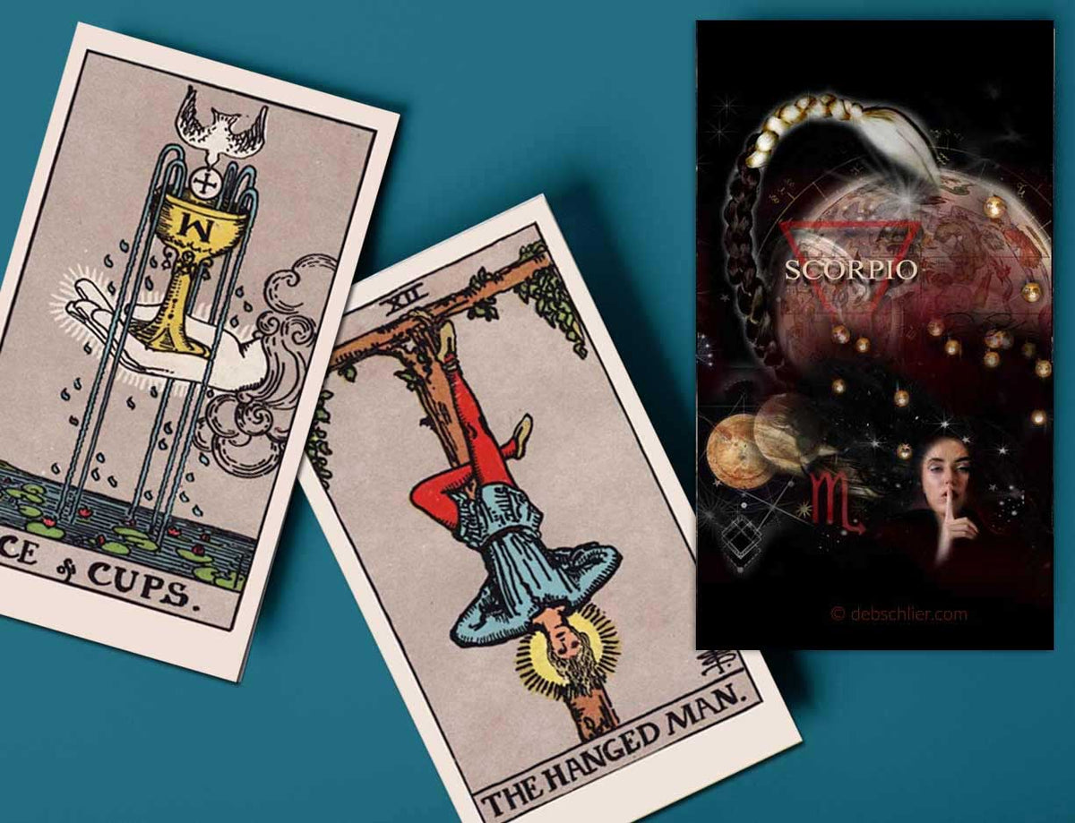 Scorpio Tarot Deck, Printable - deb schlier studio