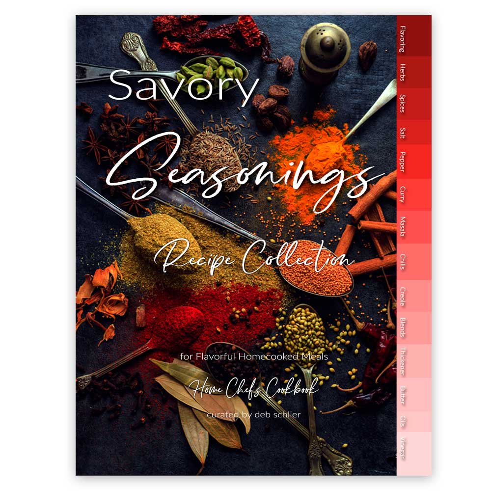 Seasonings Handbook of Herbs & Spices - deb schlier studio