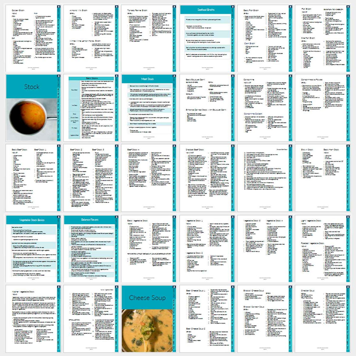 Soup & Stew Recipe Book - deb schlier studio