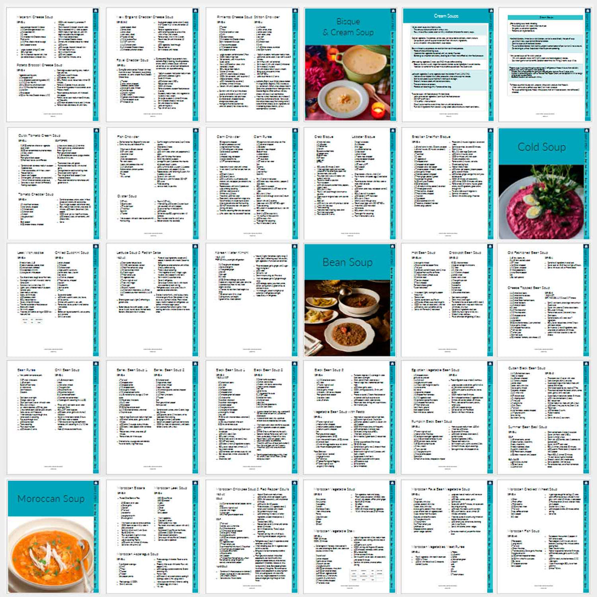 Soup & Stew Recipe Book - deb schlier studio
