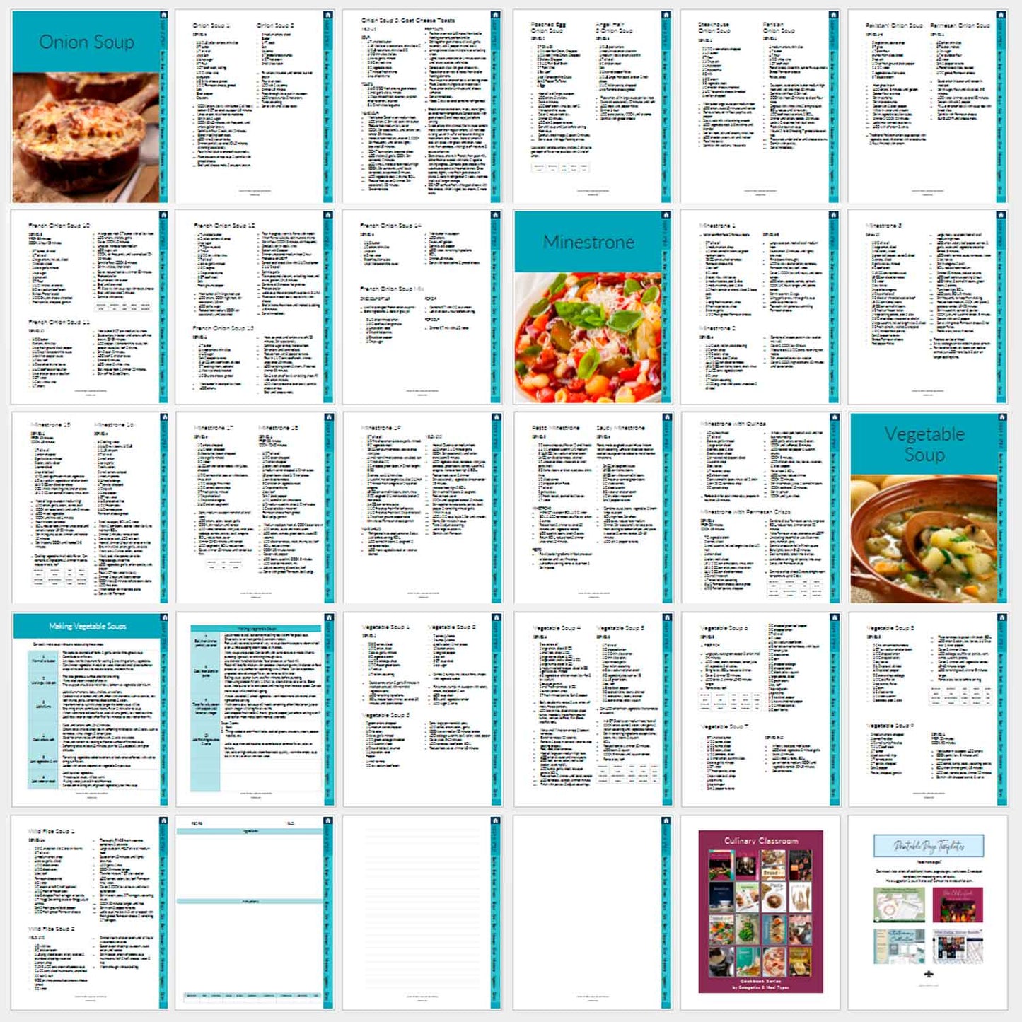 Soup & Stew Recipe Book