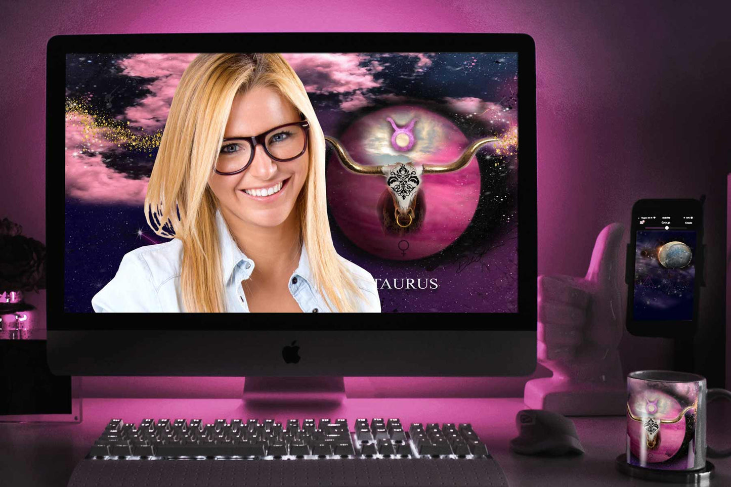 Taurus Wallpaper - deb schlier studio