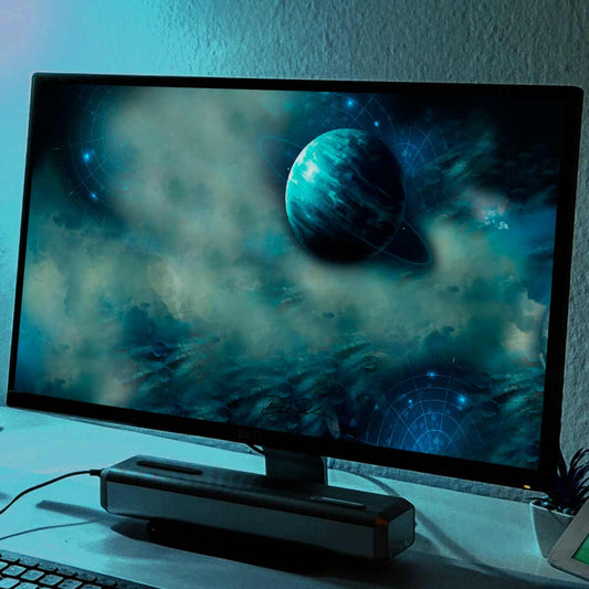 Uranus Cosmic Wallpaper - deb schlier studio