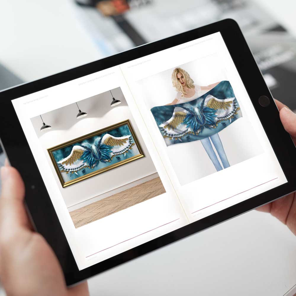 Fantasy Wings Collection Exhibition eBook - deb schlier studio