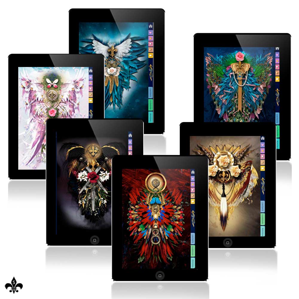 Fantasy Wings Digital 6 Notebook Bundle - deb schlier studio