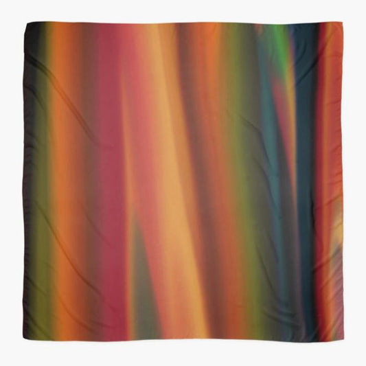 Sunset Sky Extra Large Sheer Chiffon Scarf