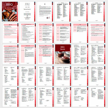 BBQ & Grilling Recipe Book
