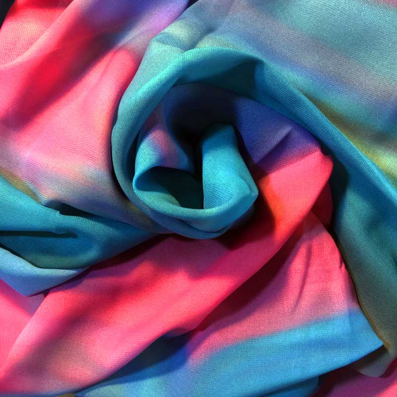 Ocean Waves Extra Large Sheer Chiffon Scarf - deb schlier studio