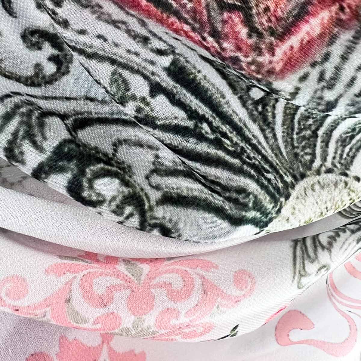 English Garden Large Sheer Chiffon Scarf