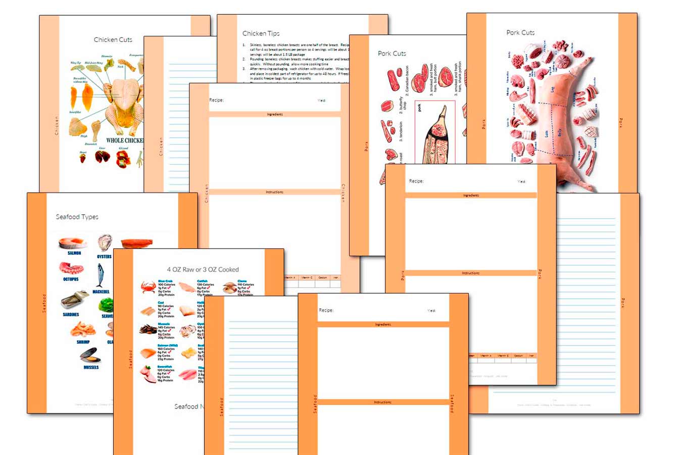 Culinary Classroom Recipe Scrapbook