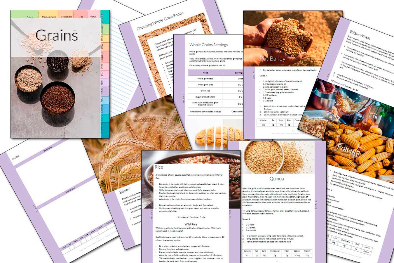 Culinary Classroom Recipe Scrapbook