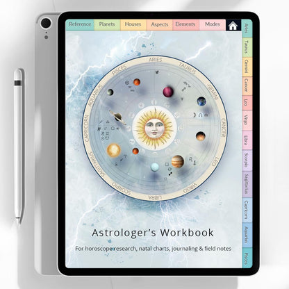 Astrologer’s Workbook Digital Notebook