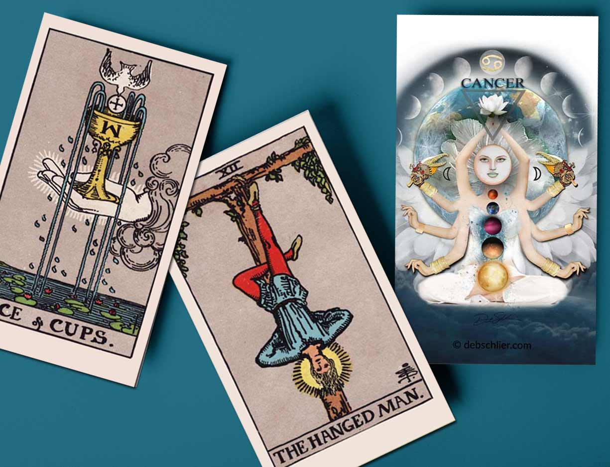 Cancer Tarot Deck, Printable