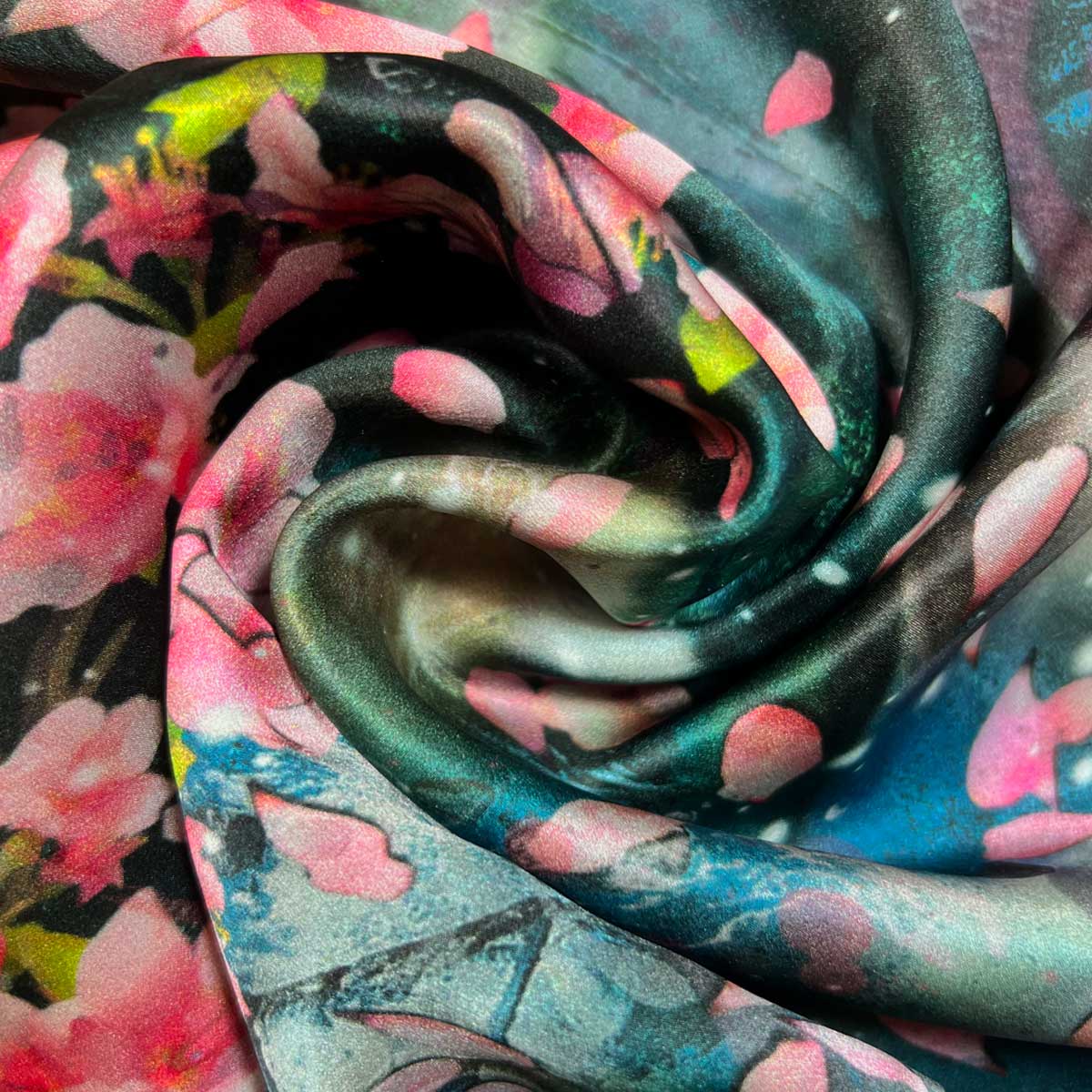 Capricorn Galaxy Square Silk Scarf - deb schlier studio