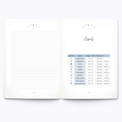 Astrologer’s BIG Workbook Printable Notebook