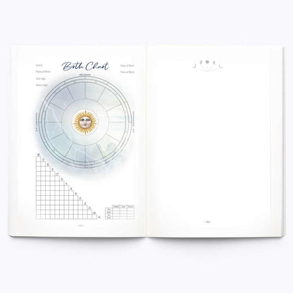 Astrologer’s BIG Workbook Printable Notebook