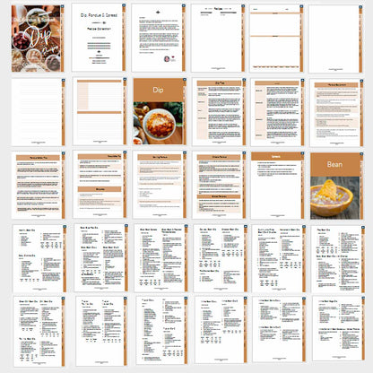 Dip & Fondue Recipe Book