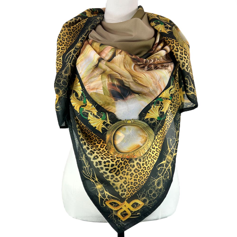 Egyptian Dream Catcher Oversized Chiffon Scarf - deb schlier studio