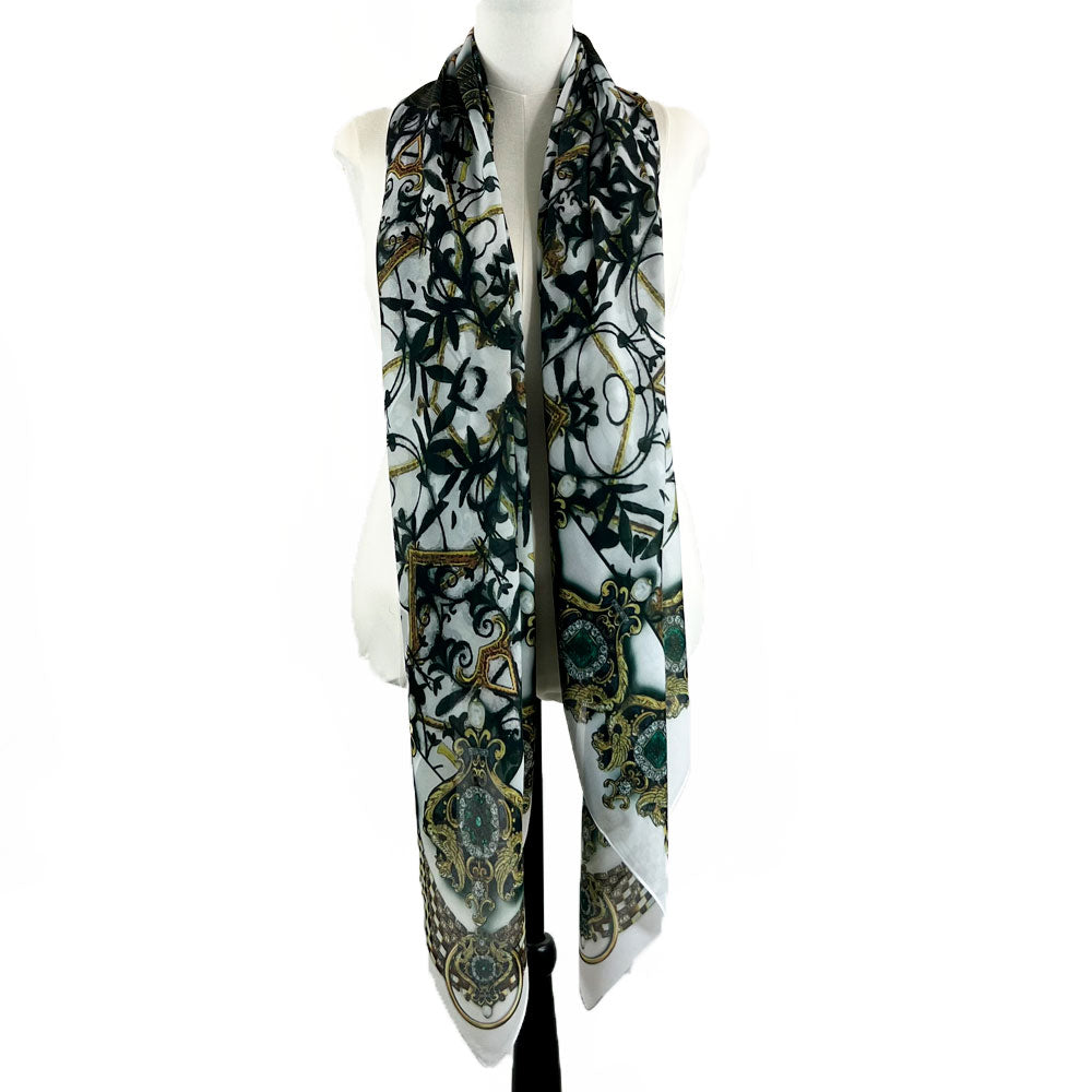 Ivy Jewels Oversized Chiffon Scarf - deb schlier studio