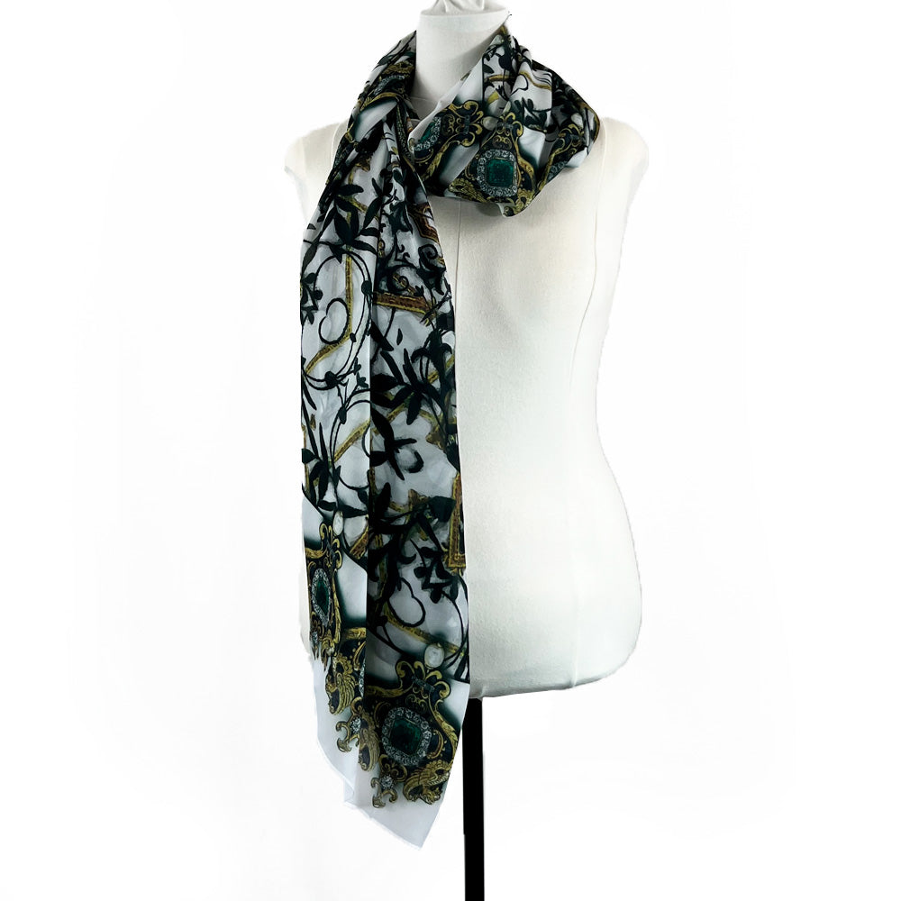 Ivy Jewels Oversized Chiffon Scarf - deb schlier studio