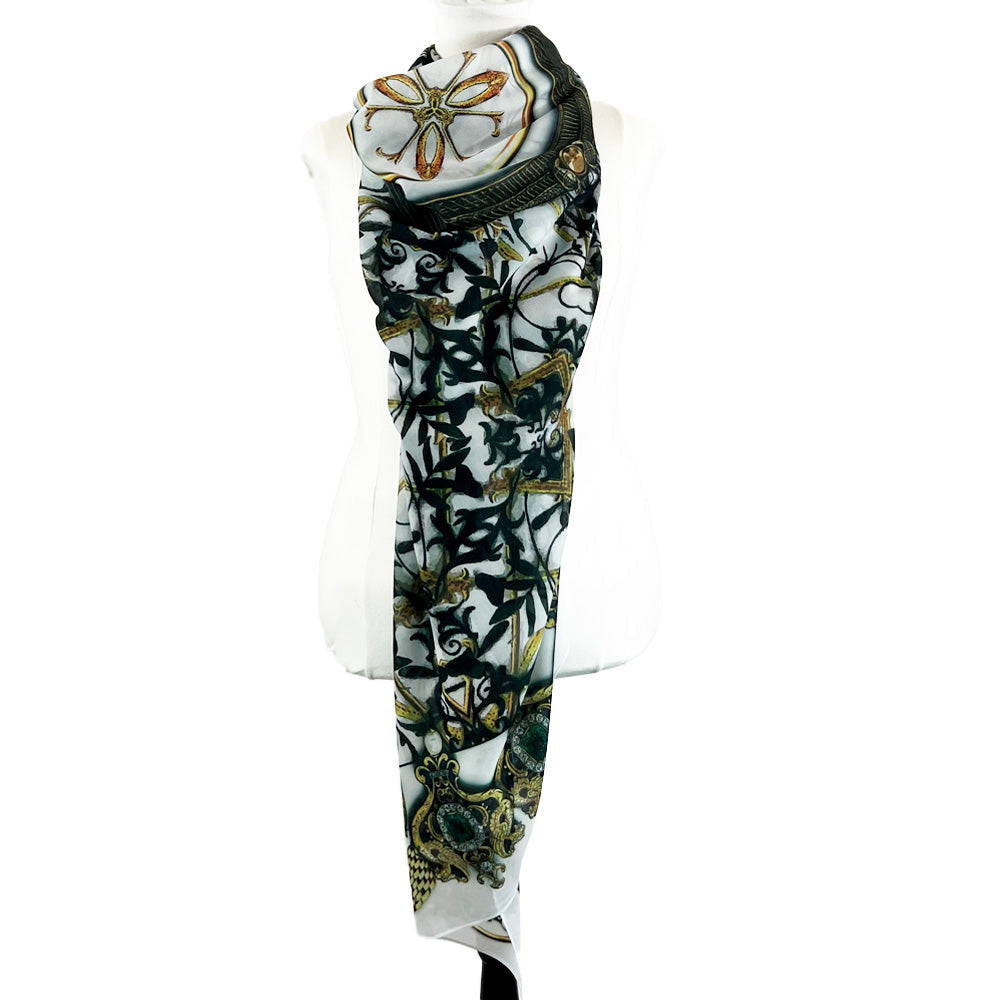 Ivy Jewels Oversized Chiffon Scarf - deb schlier studio