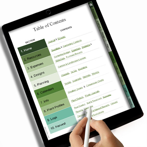 Gardener’s Companion Digital Planner & Journal - deb schlier studio