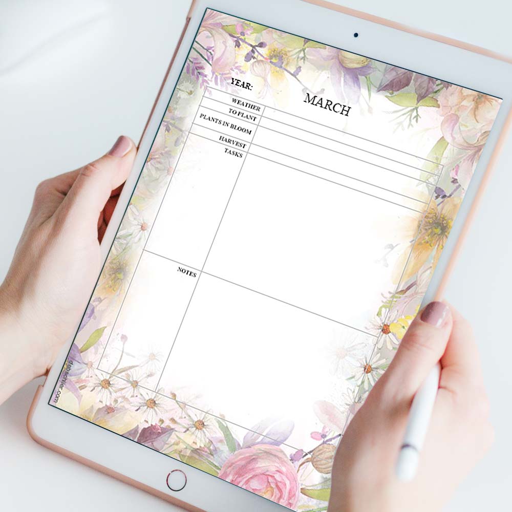 Gardener’s Companion Digital Planner & Journal - deb schlier studio