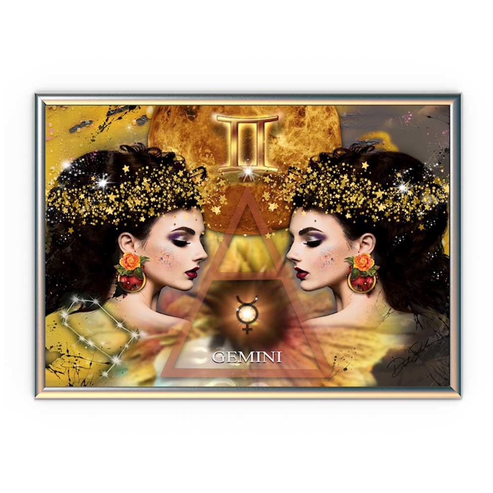 Gemini Zodiac Fine Art Print