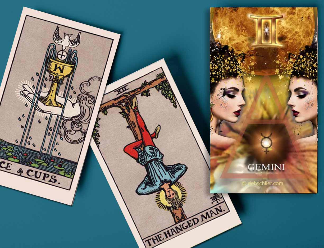 Gemini Tarot Deck, Printable