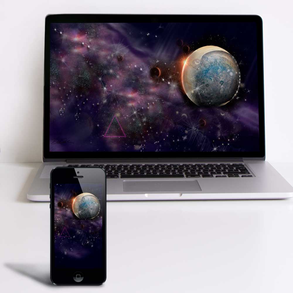 Jupiter Starscape Wallpaper - deb schlier studio