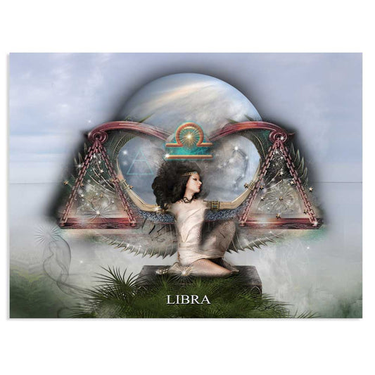 Libra Zodiac Fine Art Print