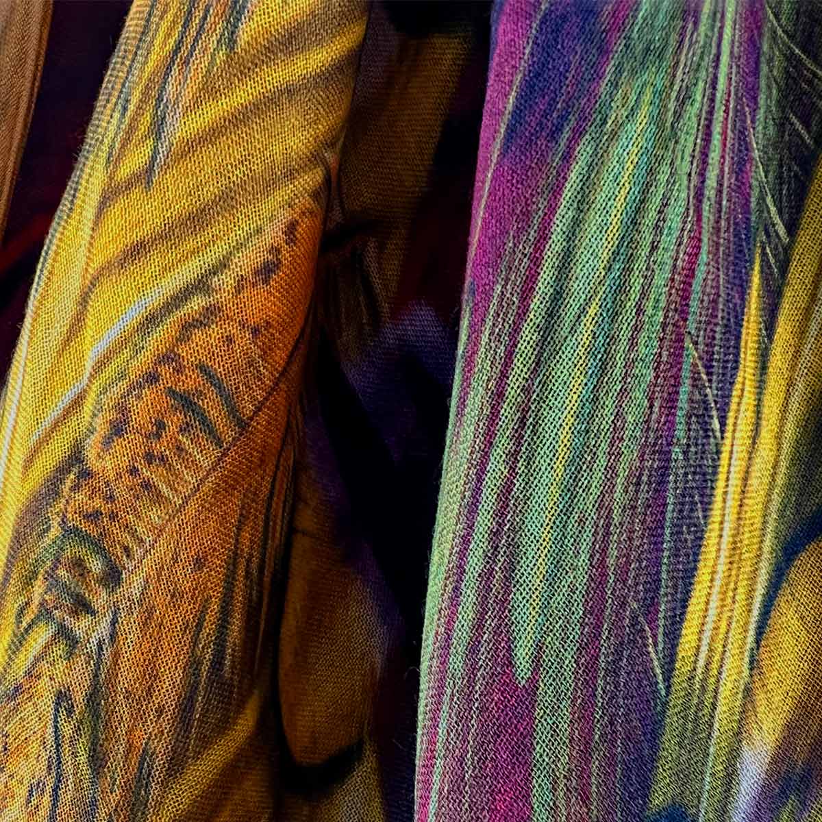 Phoenix Rising Long Scarf - deb schlier studio