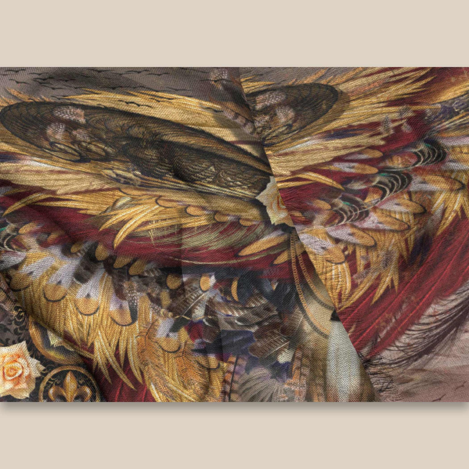 Phoenix Rising Long Scarf - deb schlier studio