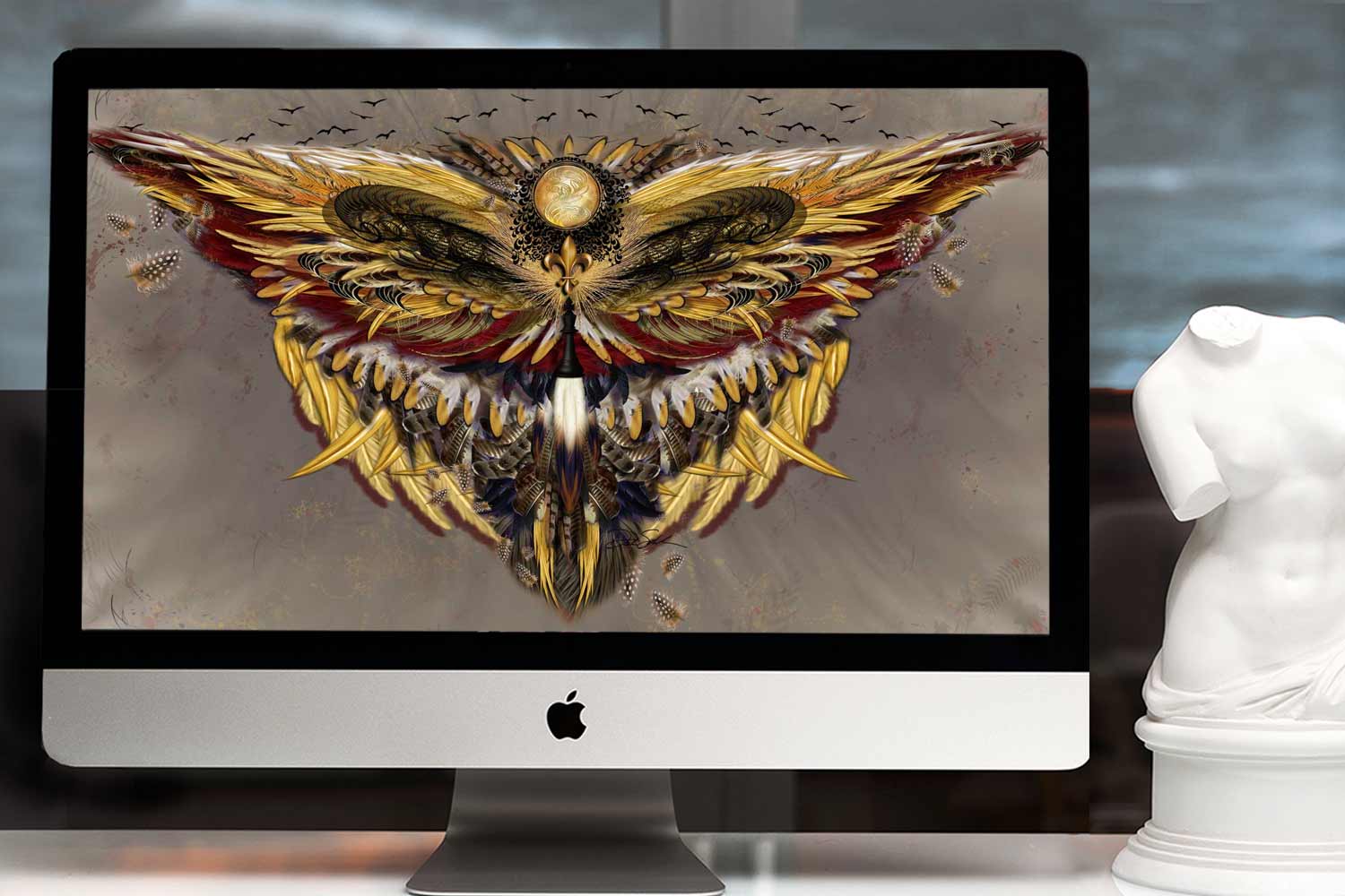 Phoenix Wings Wallpaper for Desktop & Phone - deb schlier studio