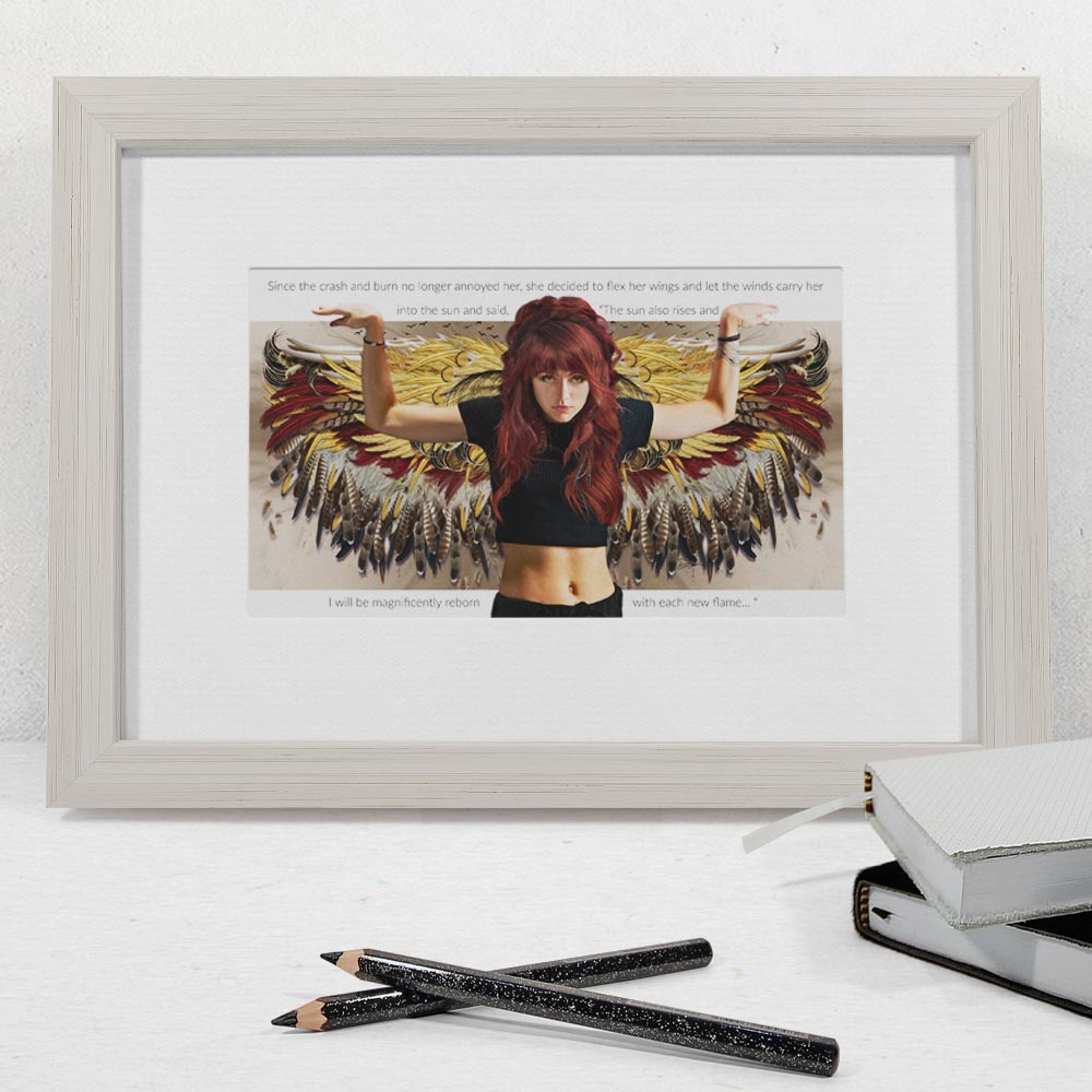 Phoenix Wings Art Note Cards