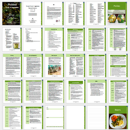 Pickles Recipe Book