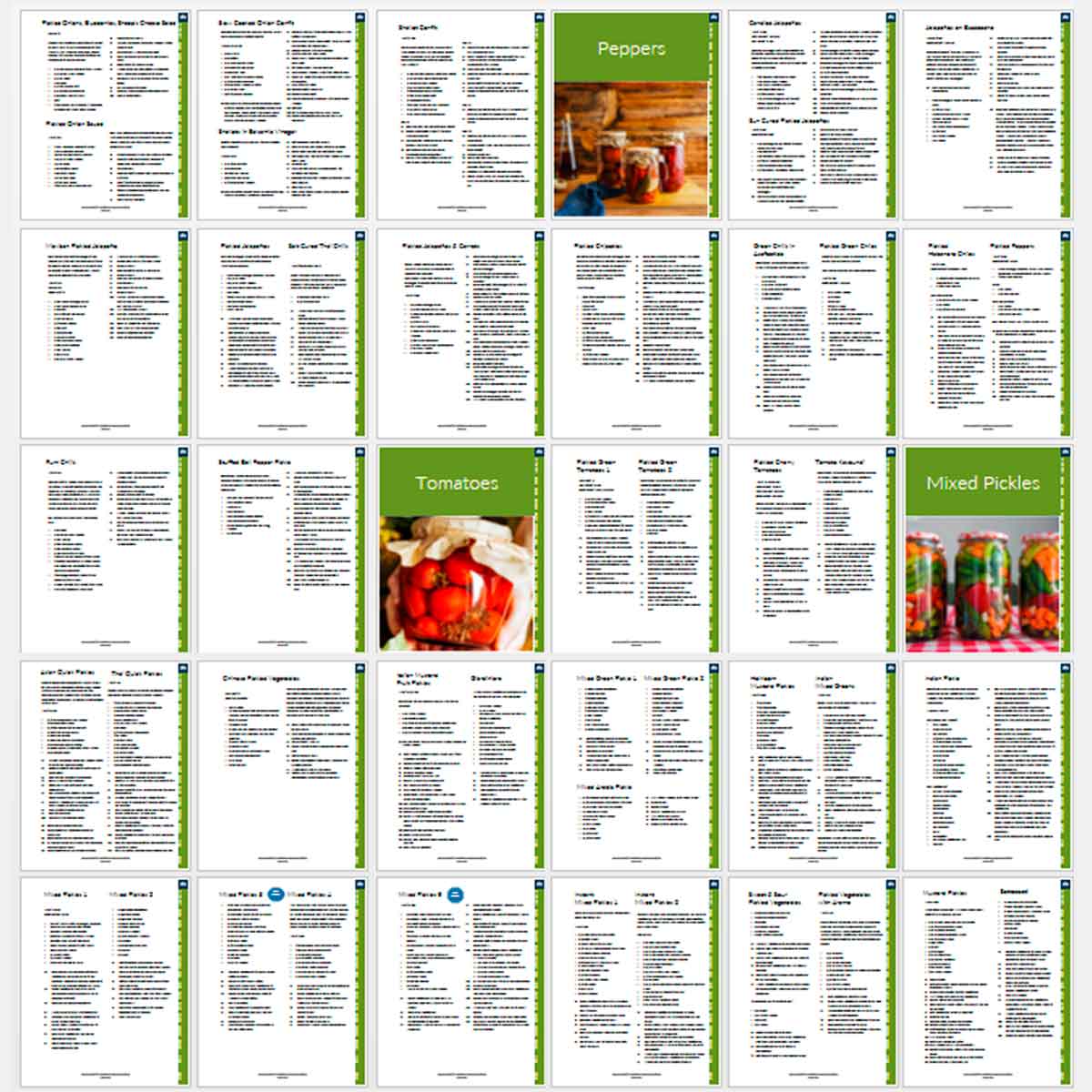 Pickles Recipe Book