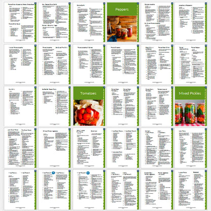 Pickles Recipe Book