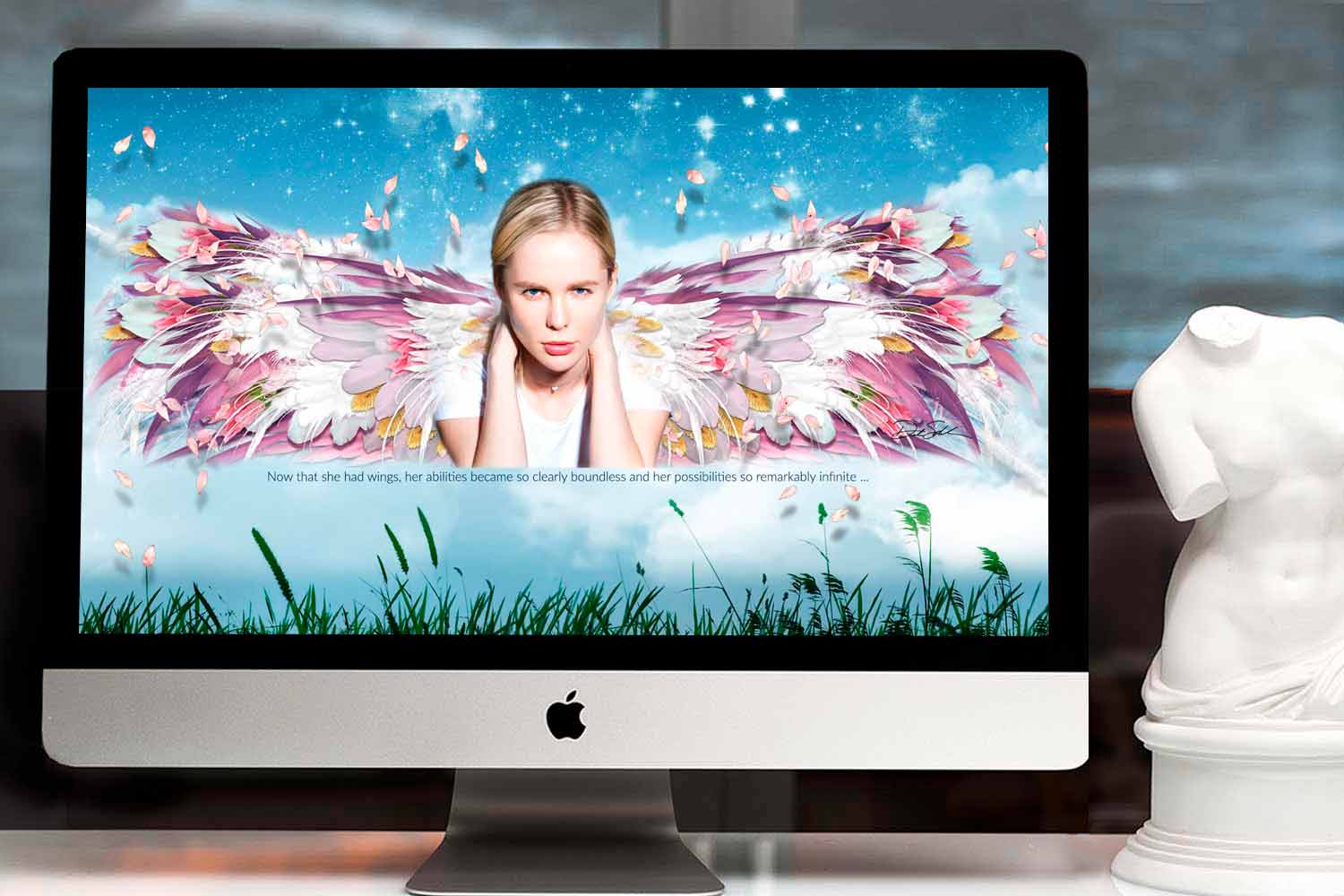 You Have Wings Wallpaper for Desktop & Phone - deb schlier studio